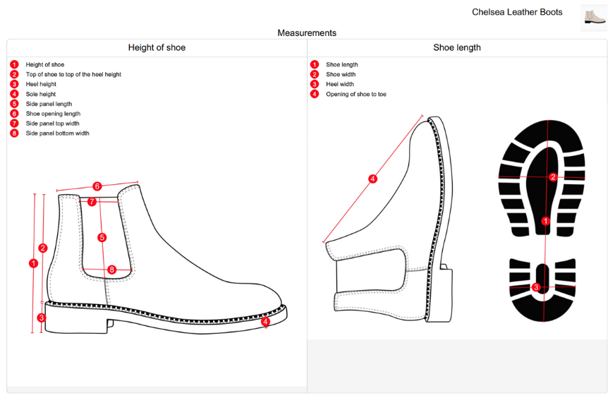 footwear tech pack from jinhuashoes